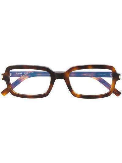 Saint Laurent Eyewear очки в прямоугольной оправе SL278