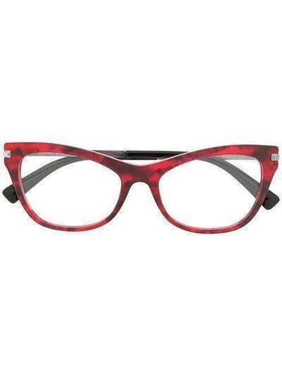 Valentino Eyewear декорированные очки Rockstud VA3041