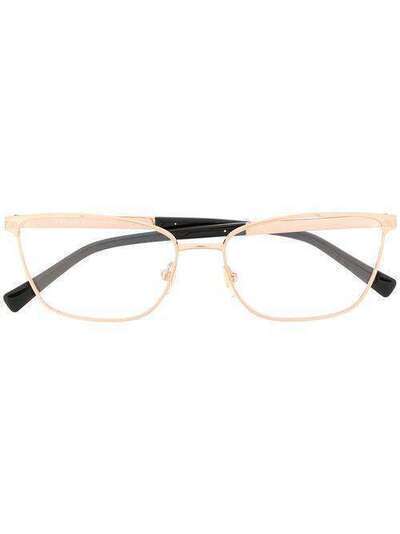 Versace Eyewear очки Greca в оправе 'кошачий глаз' 1262