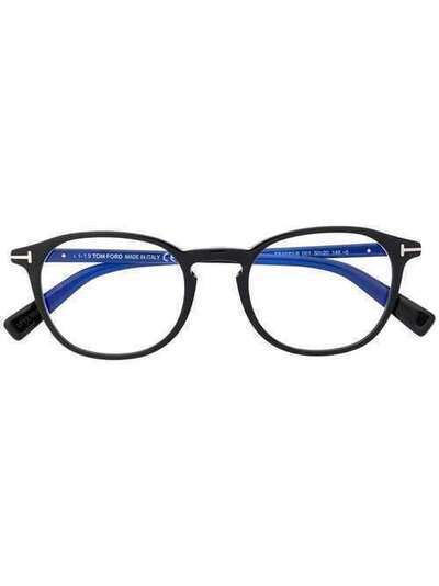 Tom Ford Eyewear классические очки в круглой оправе TF5583B