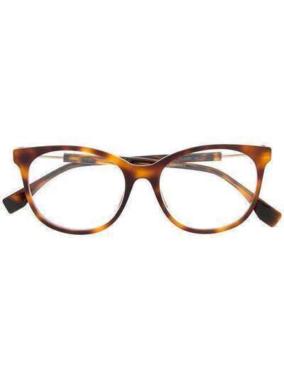 Fendi Eyewear очки в круглой оправе FF0393