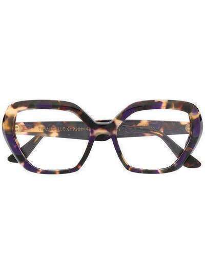 Emmanuelle Khanh очки в оправе черепаховой расцветки EK6015
