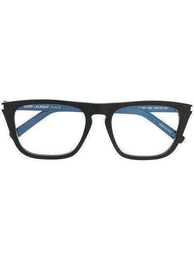 Saint Laurent Eyewear очки в квадратной оправе SL343