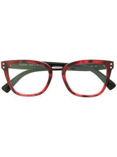 Valentino Eyewear очки в квадратной оправе VA30265020