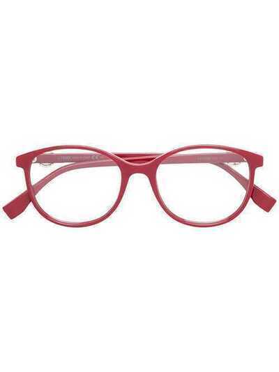 Fendi Eyewear очки в круглой оправе FF0299