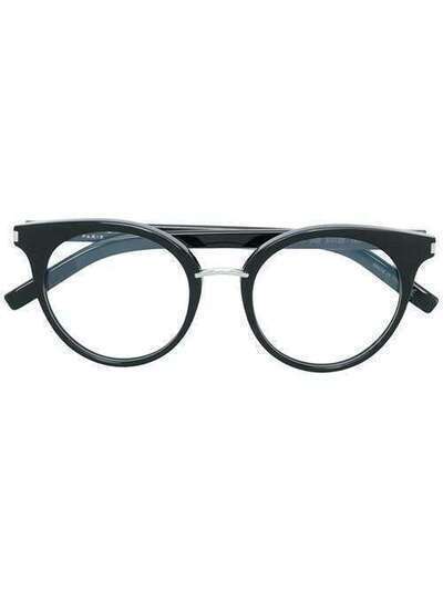 Saint Laurent Eyewear круглые очки SL221