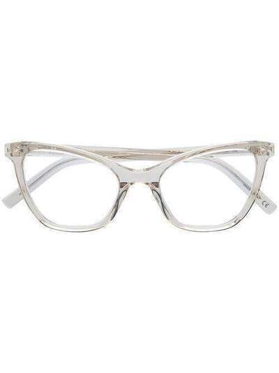 Saint Laurent Eyewear очки в оправе 'кошачий глаз' SL219