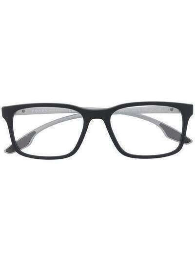 Prada Eyewear очки в квадратной оправе PS01LV