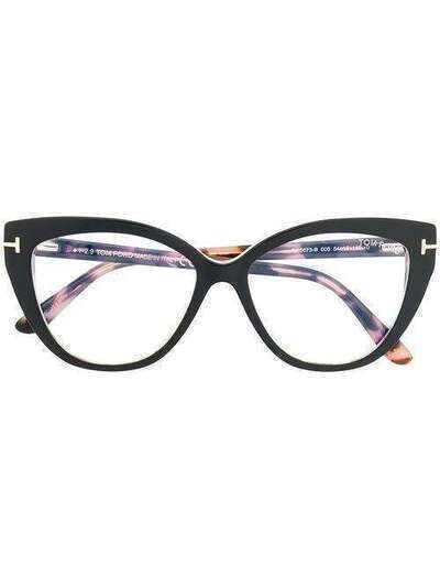 Tom Ford Eyewear очки в оправе 'кошачий глаз' FT5673B