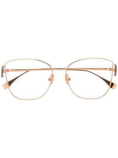 Fendi Eyewear очки в оправе 'кошачий глаз' FF0390G
