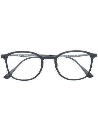 Ray-Ban очки в оправе округлой формы RB7051