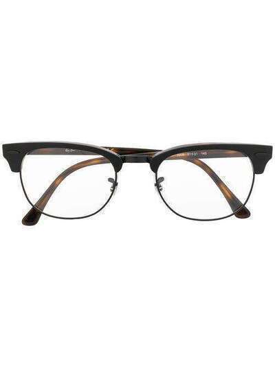 Ray-Ban солнцезащитные очки Clubmaster в квадратной оправе 0RX5154590951