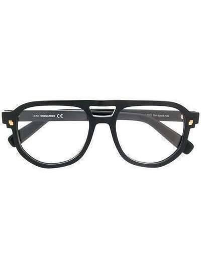 Dsquared2 Eyewear массивные очки DQ527253005