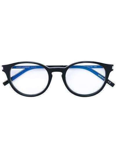 Saint Laurent Eyewear очки в круглой оправе SL25