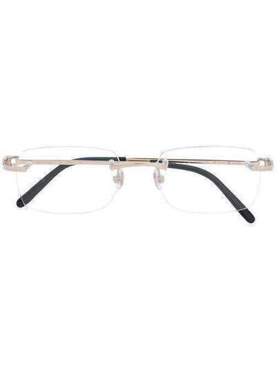 Cartier Eyewear очки в прямоугольной оправе CT0069O