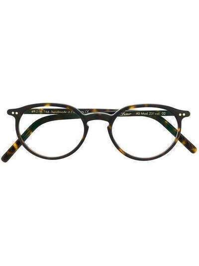 Lunor очки в круглой оправе черепаховой расцветки A5231
