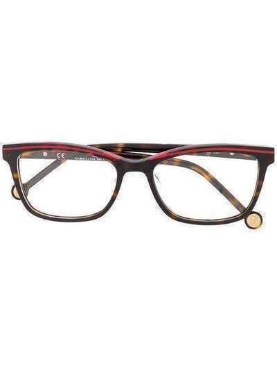 Carolina Herrera очки в прямоугольной оправе VHE836L
