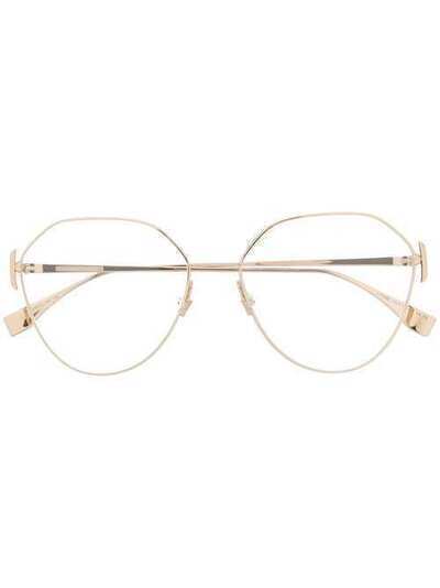 Fendi Eyewear очки в геометричной оправе FF0389G