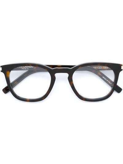 Saint Laurent Eyewear очки в черепаховой оправе SL30
