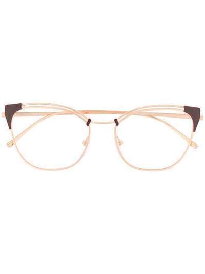 Prada Eyewear очки в оправе 'кошачий глаз' PR62UV