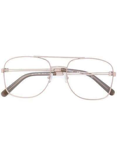 Chloé Eyewear очки в тонкой оправе CE2133