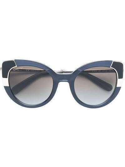 Salvatore Ferragamo солнцезащитные очки в стилистике ар-деко SF890S