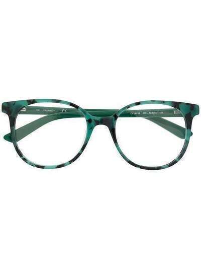 Calvin Klein очки в круглой оправе CK18538