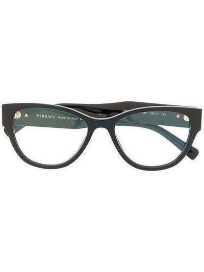 Versace Eyewear очки в оправе 'кошачий глаз' VE3281B
