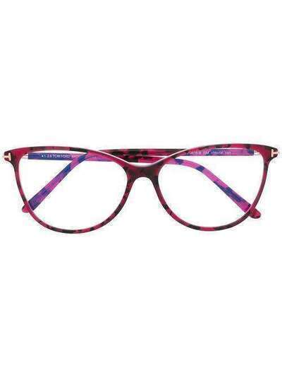Tom Ford Eyewear очки в оправе черепаховой расцветки TF5616B