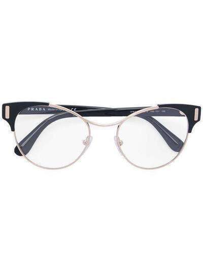 Prada Eyewear очки в оправе "кошачий глаз" VPR61T
