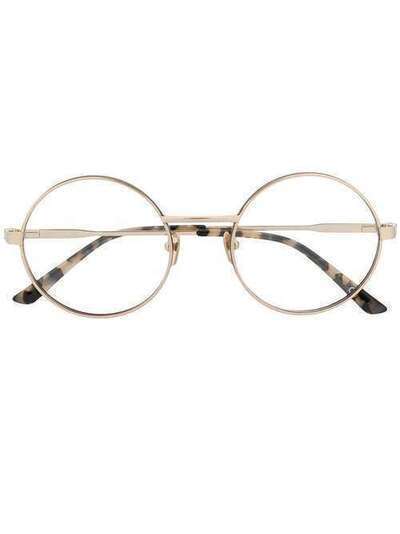 Calvin Klein очки в круглой оправе CK19114