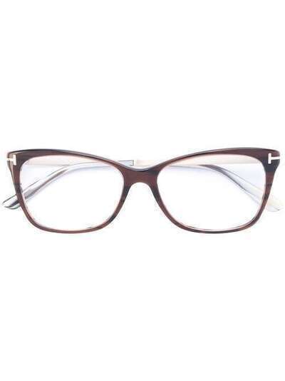 Tom Ford Eyewear очки в оправе 'кошачий глаз' TF5353