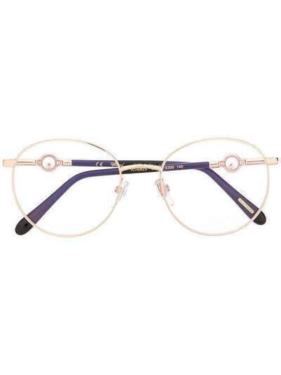 Chopard Eyewear очки в оправе с кристаллами VCHD82S