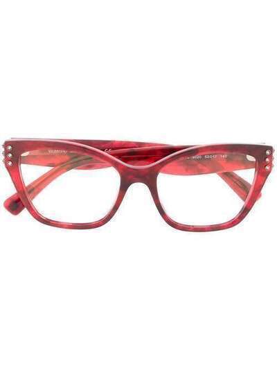 Valentino Eyewear очки со стразами VA3036