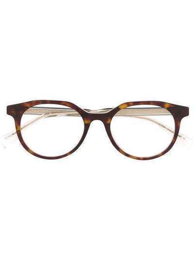 Fendi Eyewear очки в круглой оправе черепаховой расцветки FFM0078