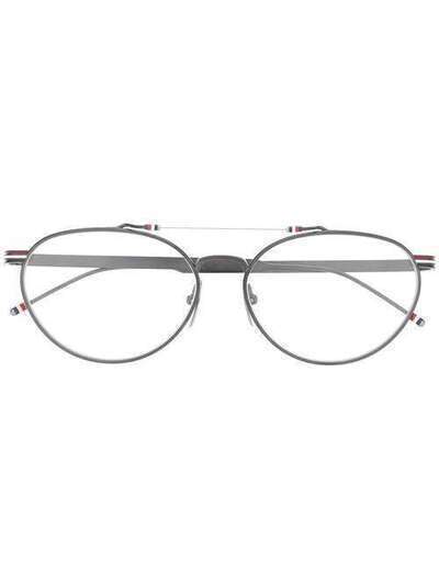 Thom Browne Eyewear очки в овальной оправе TBX919A03