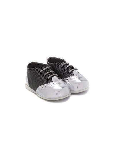 BabyWalker двухцветные ботинки с контрастным носком 2057