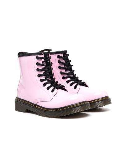 Dr. Martens Kids ботинки на шнуровке