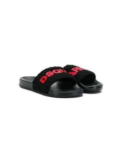 Dsquared2 Kids шлепанцы с логотипом DY0001P2780