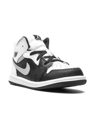 Jordan Kids кроссовки Air Jordan 1 Mid White Shadow