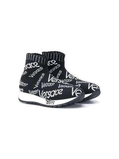 Young Versace кроссовки с вышитым логотипом YSM0542XYS0624