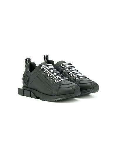 Dolce & Gabbana Kids кроссовки на шнуровке с логотипом DA0711A3444