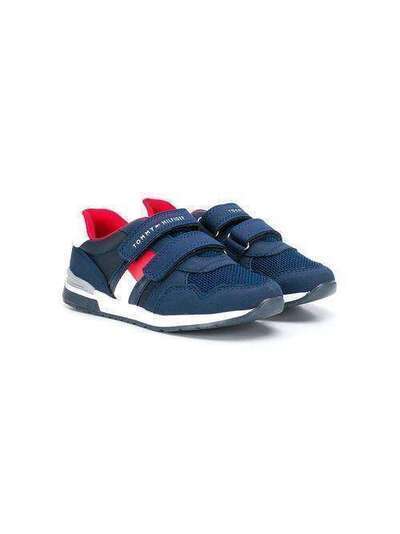 Tommy Hilfiger Junior кроссовки на липучке с логотипом T1B4304810732800