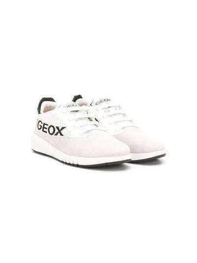 Geox Kids кроссовки на шнуровке с логотипом J02BXA02243