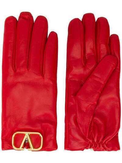 Valentino перчатки с логотипом VLogo SW2GDA00WJW