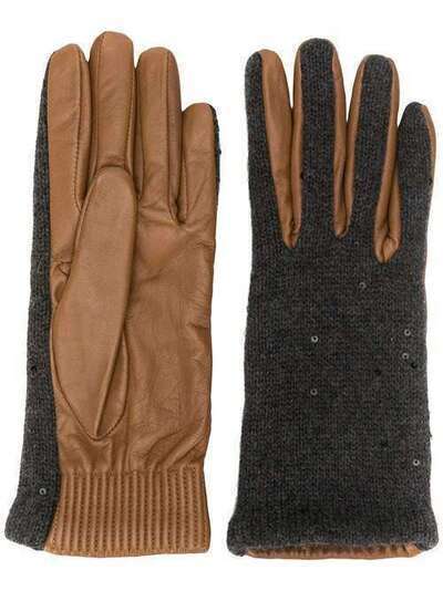 Brunello Cucinelli фактурные перчатки MPNAG90004CS209
