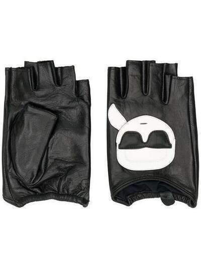 Karl Lagerfeld перчатки-митенки 96KW3602999