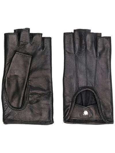 Manokhi перчатки без пальцев MANO134BLACKGLOVESA003