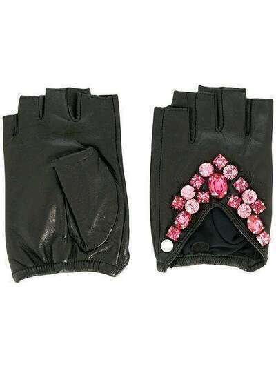 Karl Lagerfeld перчатки-митенки K/Ikonik 205W3603999
