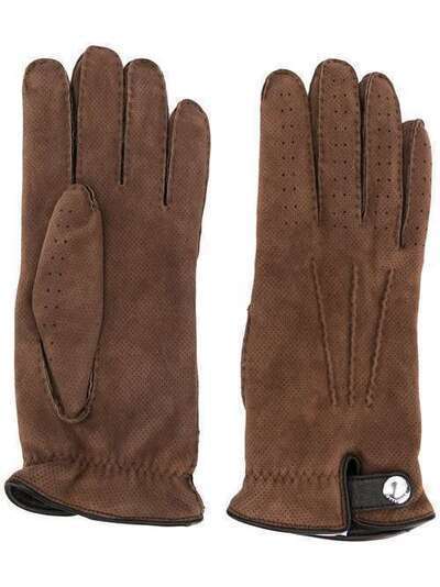 Brunello Cucinelli перчатки с вышивкой MPMT93608C8052
